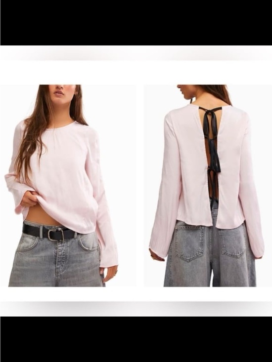 Free People Tops - NWT Feee People Elegant Women's Pink Blouse